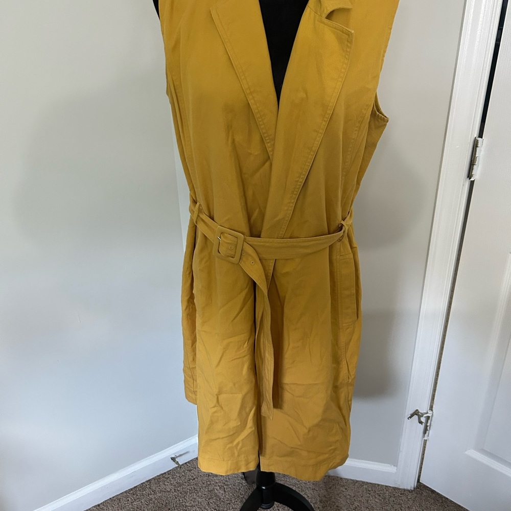 Target Mustard Yellow Sleeveless Vest